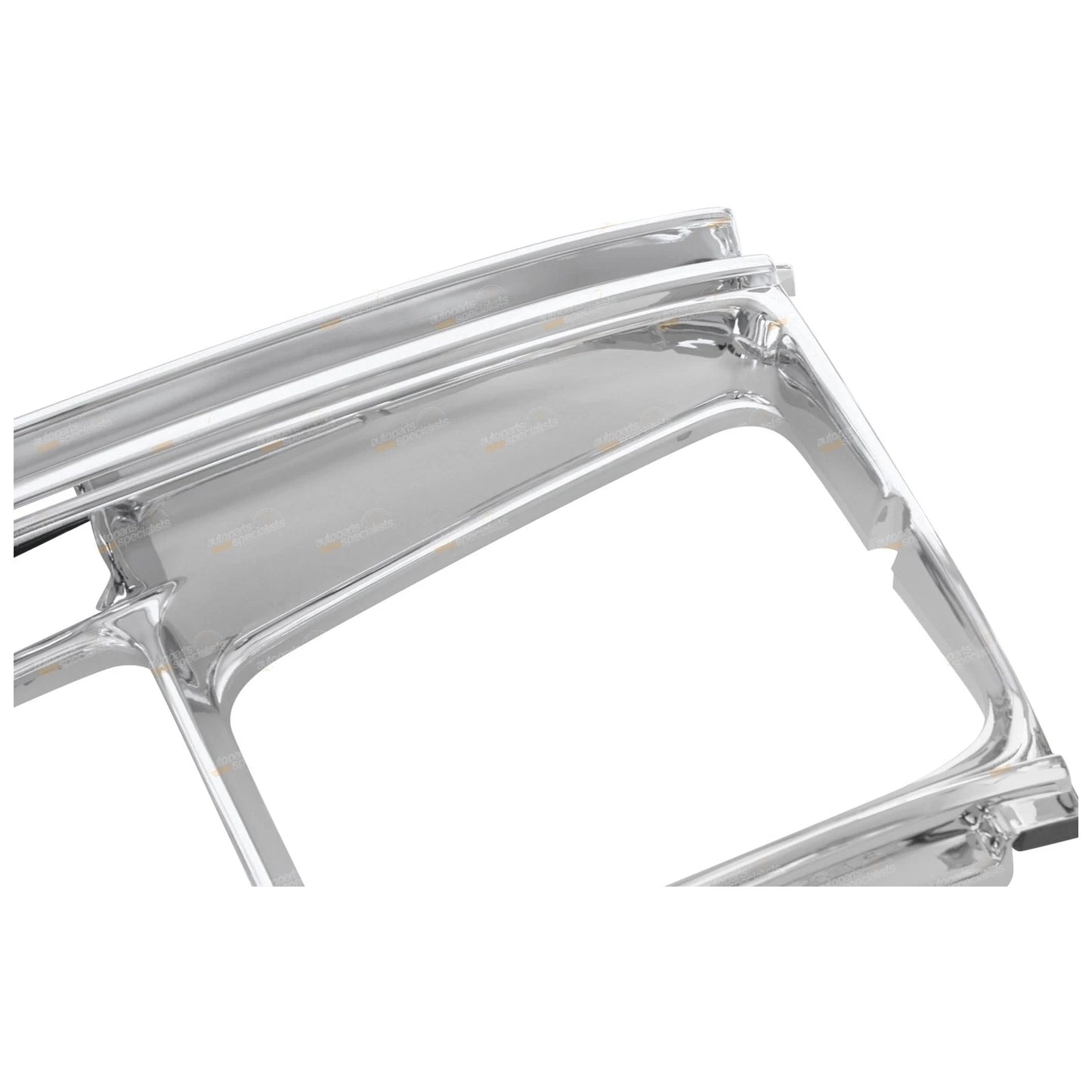 Set of Chrome Headlight Surrounds for Landcruiser FJ80 (1990–1994)