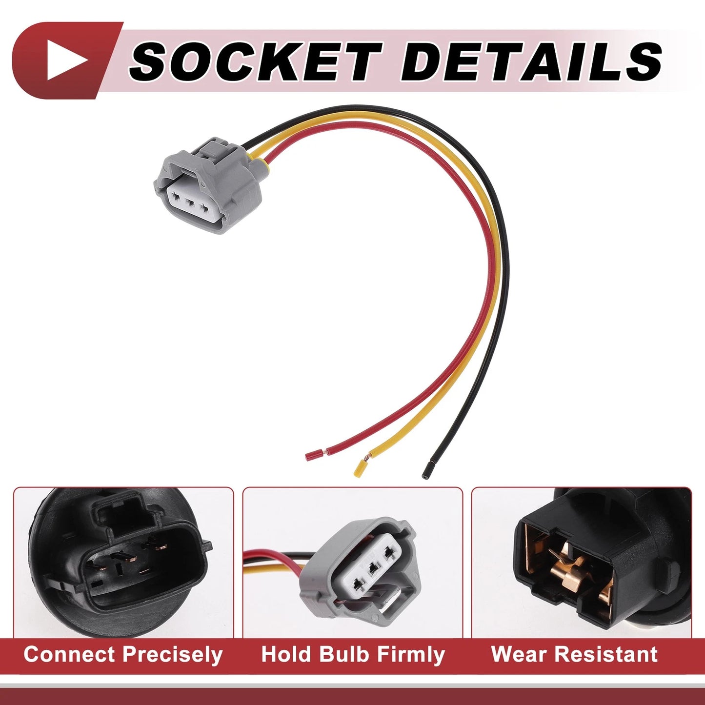 Turn Signal Light Bulb Socket Wiring for Toyota Avalon (2013–2016) No. 8112806470