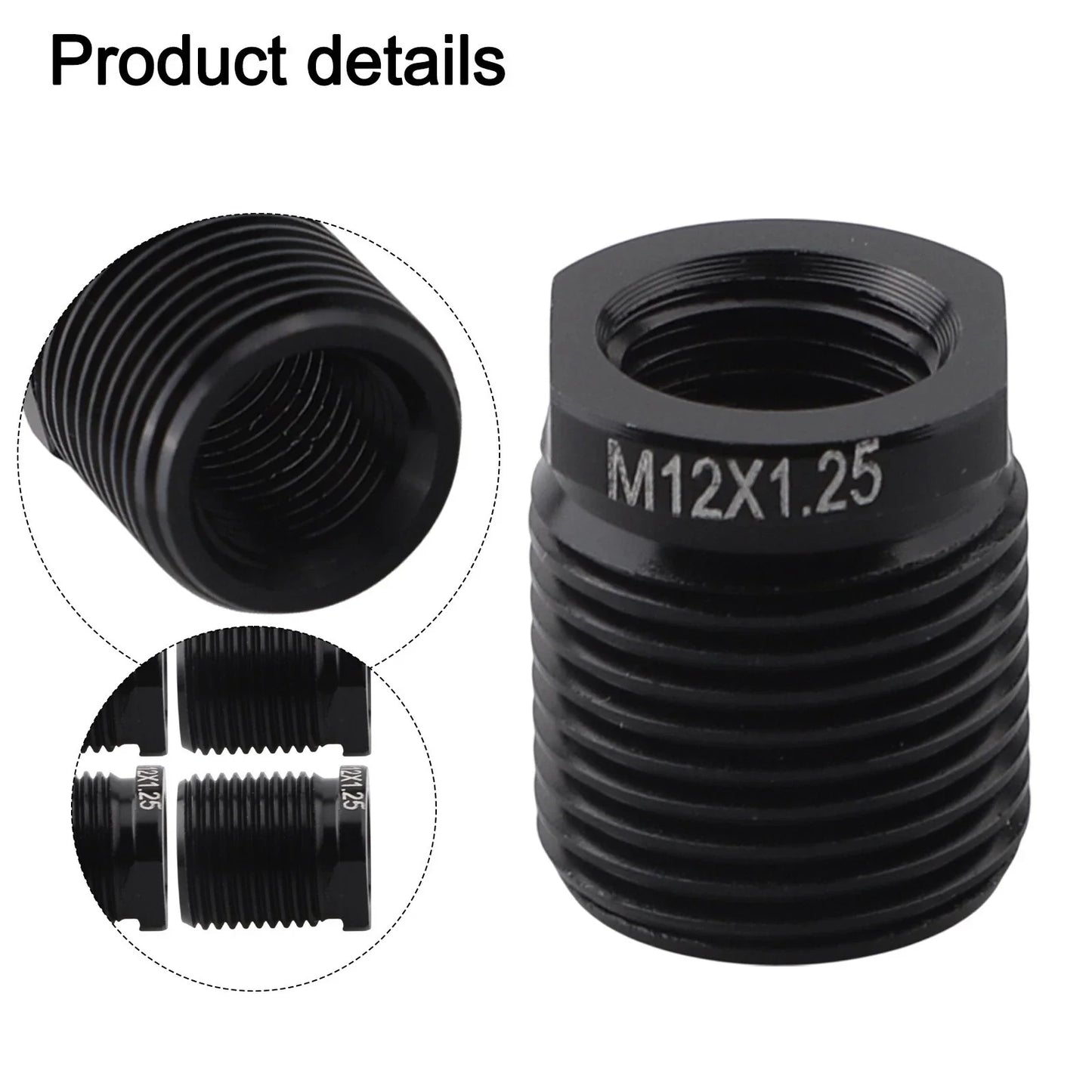 Thread Adapter Kit 10Pcs Aluminum Alloy Construction for Gear Shifters
