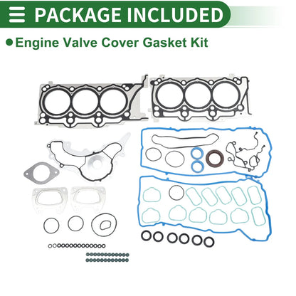 Engine Valve Cover Gasket Kit for Dodge Avenger 3.6L (2011-2014) 1 Set