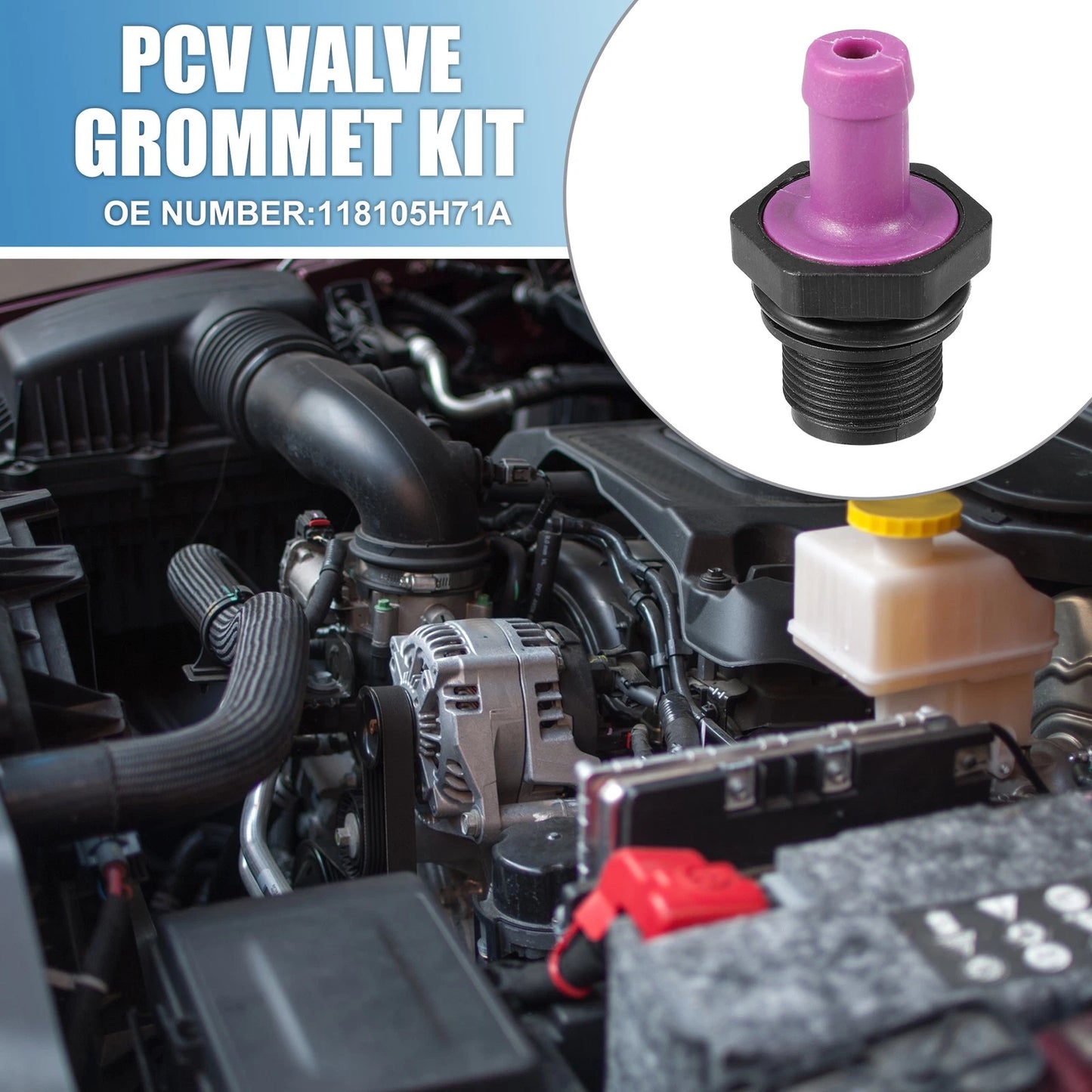 PCV Valve Fittings No. 118105H71A for Nissan