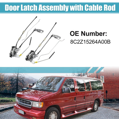 Set of 1 Door Latch Assembly for Ford E150 (2004–2014)
