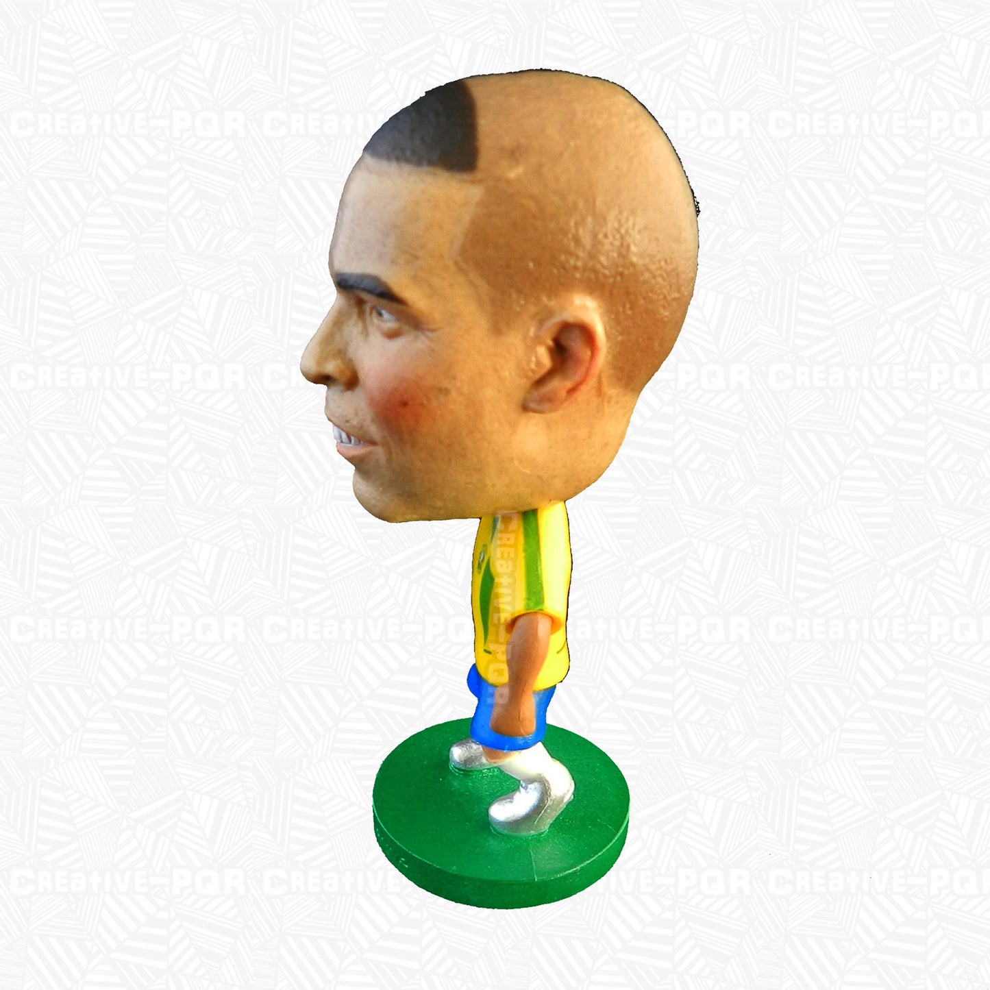 Set of 4 Ronaldo Soccer Player Figurines - Brazil National Team
