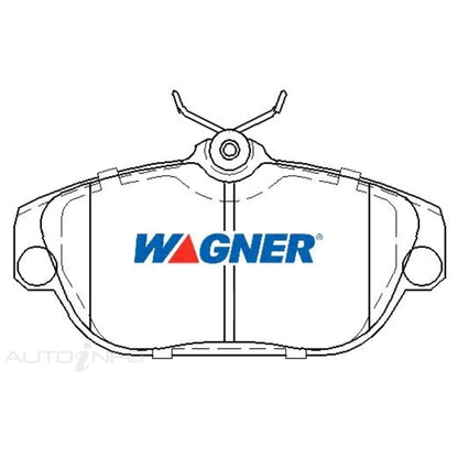 Set of 4 Wagner Front Disc Brake Pads for Volvo 940 960 (1990–1997)