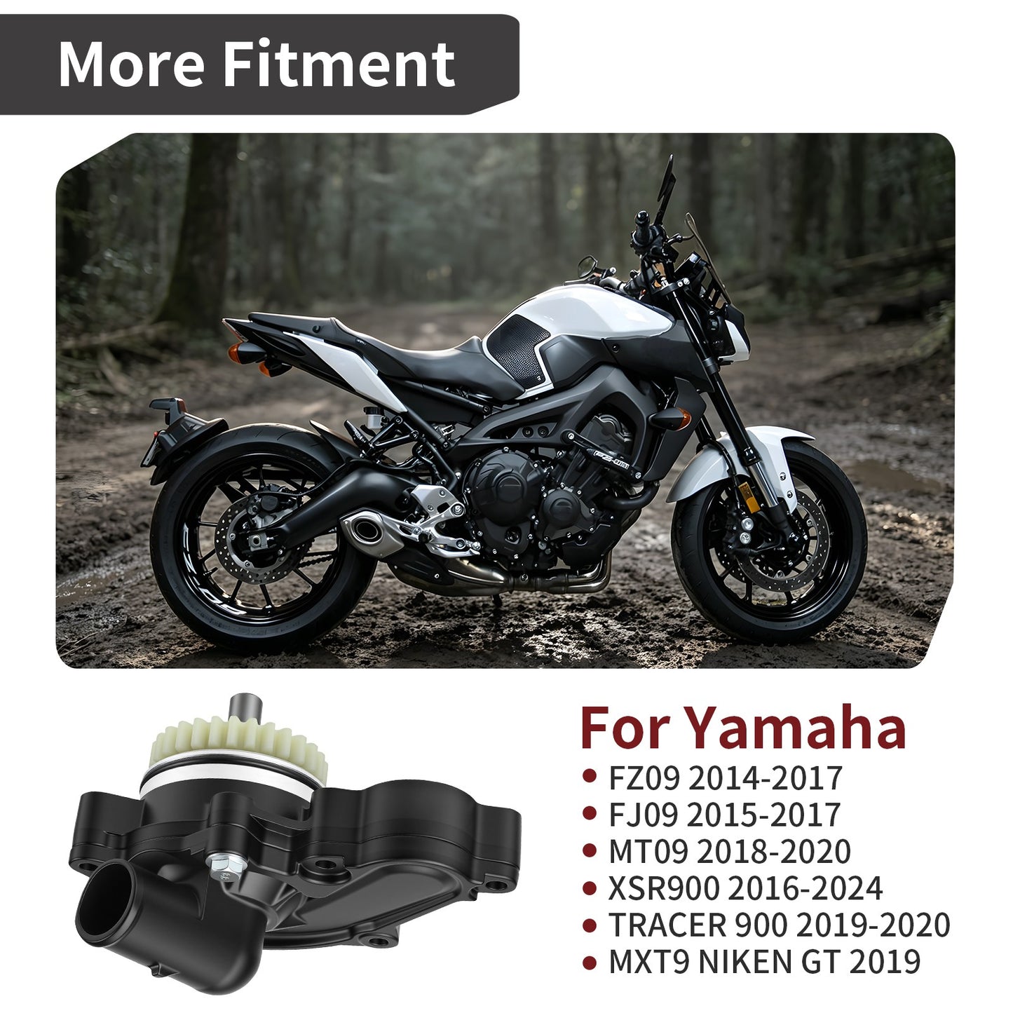 Water Pump Assembly for Yamaha XSR900 (2016–2024)