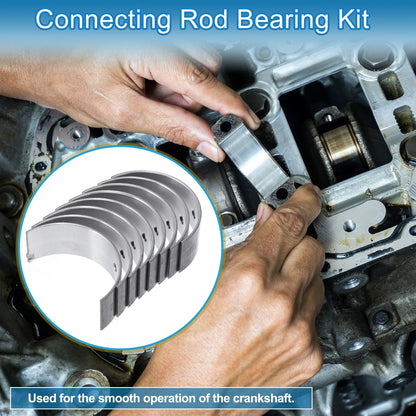 Set of 8 Connecting Rod Bearings for Toyota Carina (No. 1320233010)