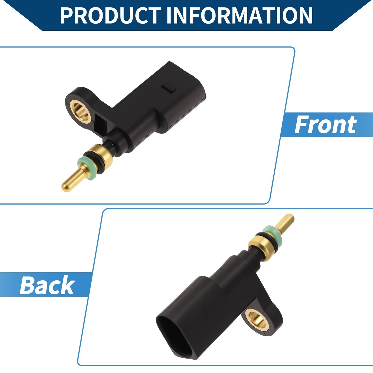 Engine Coolant Temperature Sensor 03F919501A for Audi A8 (2012–2016)