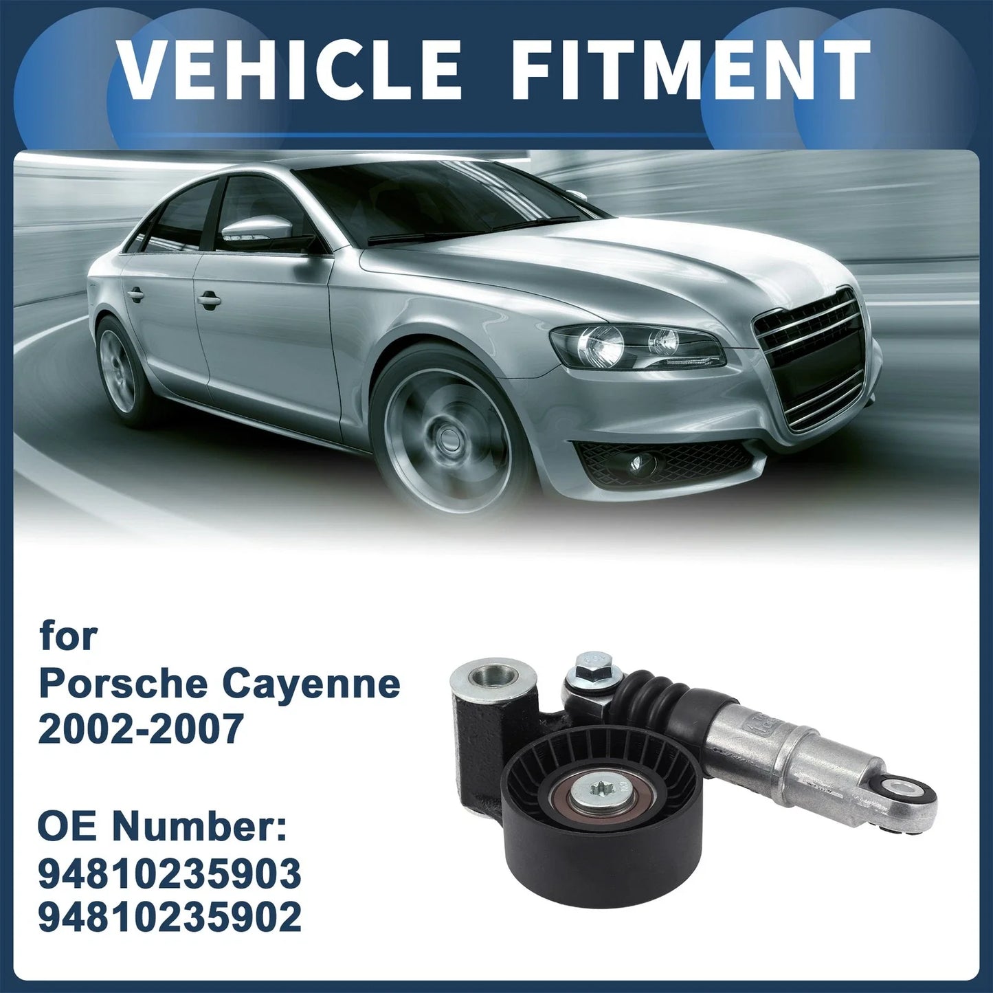 Belt Tensioner for Porsche Cayenne (2002-2007)