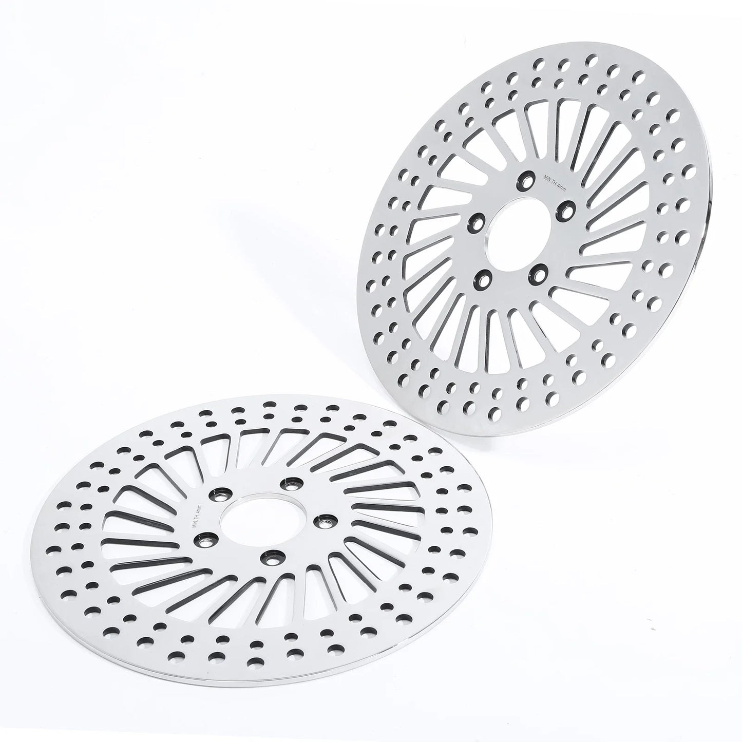 11.8in Front Rotors & Bolts for Harley Touring & Dyna (2008-2023) (2006-2017)