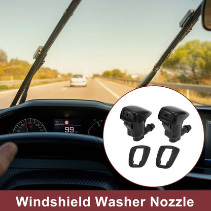 Set of 2 Front Windshield Washer Nozzles for Toyota Camry (2002–2006) No. 85381AA042