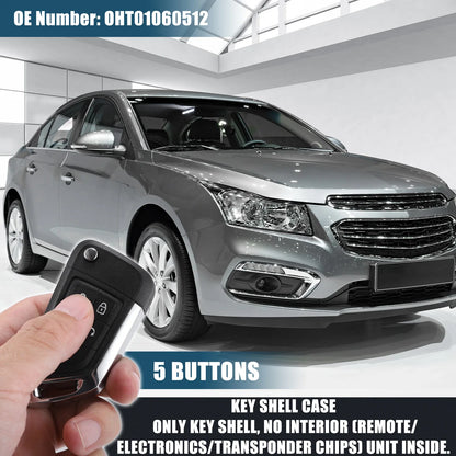 Key Fob Case for Chevrolet Keyless Entry Remote Shell (OHT01060512)