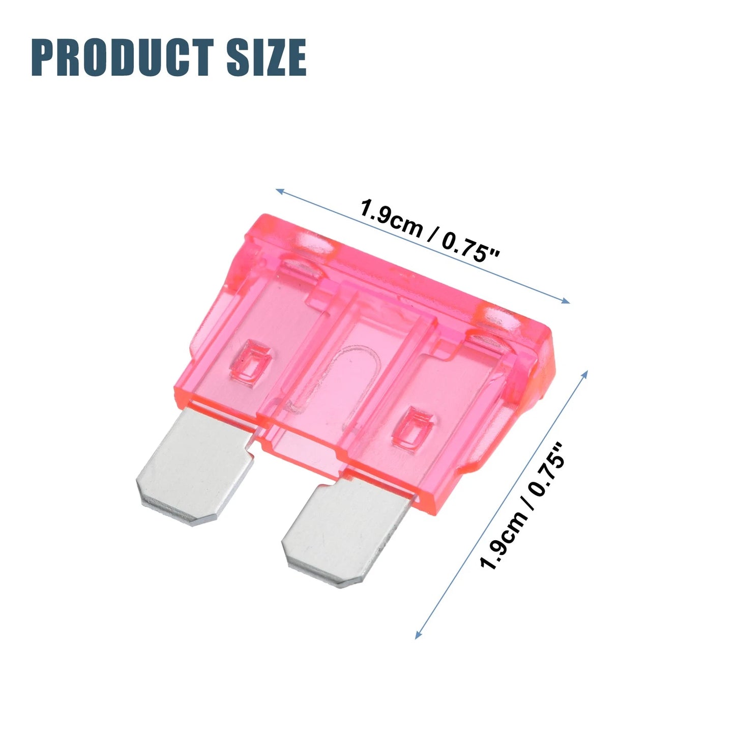 5pcs Blade Style Fuses 4A for Cars, Trucks, SUVs, Motorcycles (Universal)
