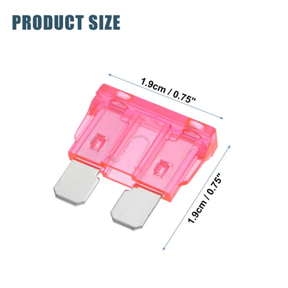 5pcs Blade Style Fuses 4A for Cars, Trucks, SUVs, Motorcycles (Universal)