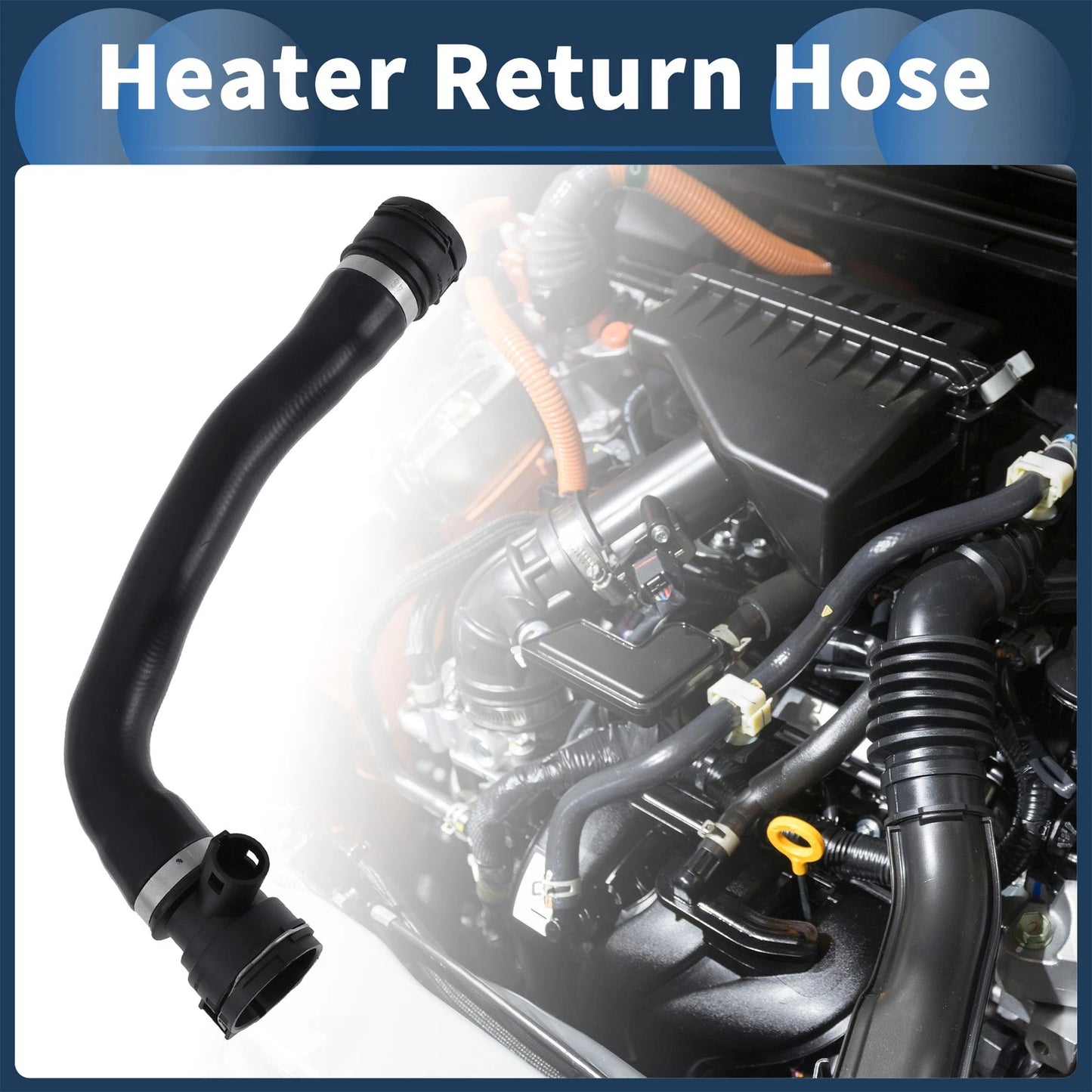 Radiator Hose for BMW 550i, 650i (2006–2010) No. 17127540666