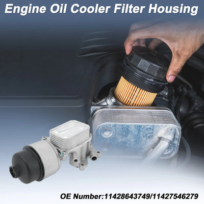 Engine Oil Filter Housing for Mini Cooper S Hatchback (R56) (2007–2010) No. 11428643749