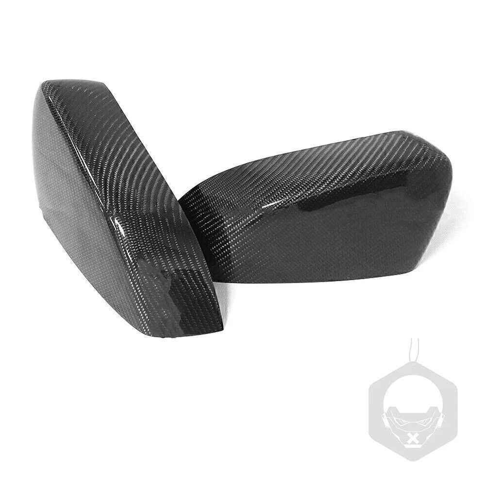 Carbon Fiber Side Mirror Cover for Ford Mustang GT/Coupe (2008–2013)