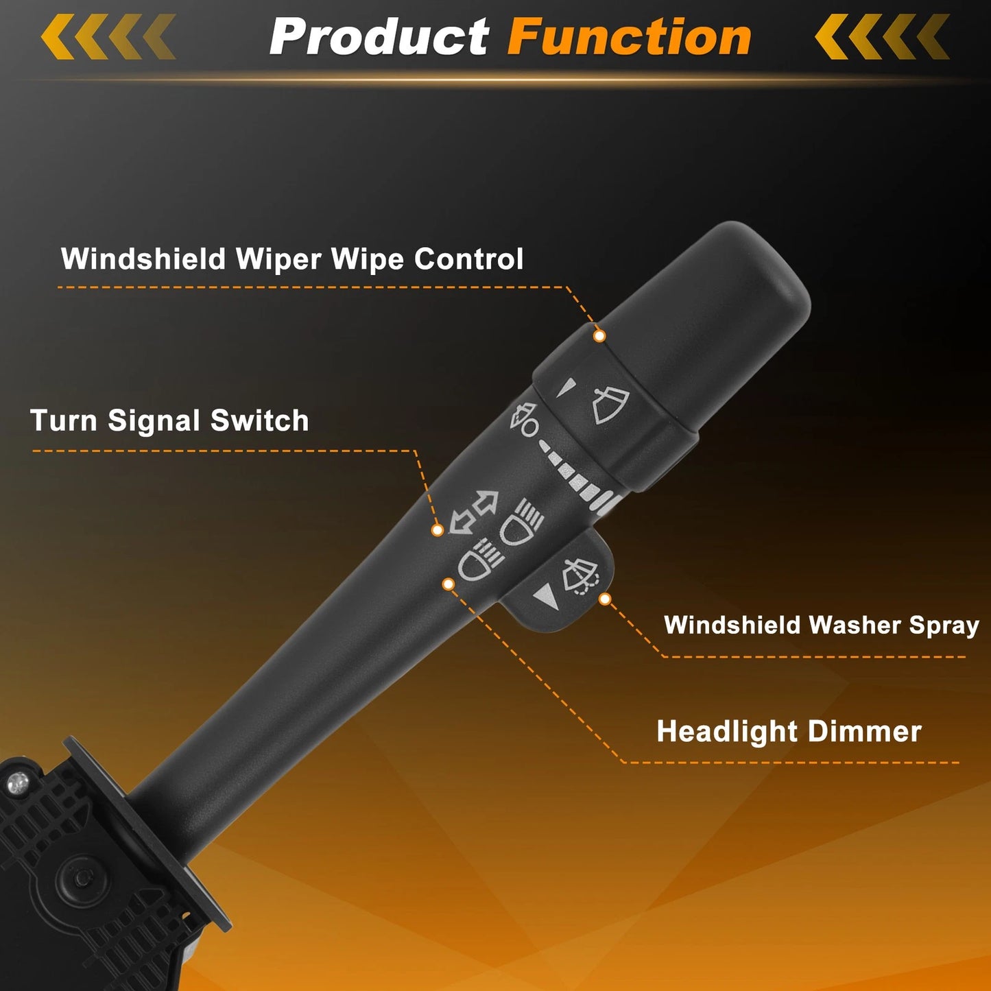 Turn Signal Switch Lever for Buick Lucerne, Cadillac DTS (2006–2011) CBS1423