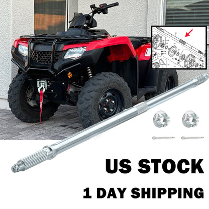 Rear Wheel Axle & Hubs for Honda TRX Foreman 420 500 520 (2007–2021)
