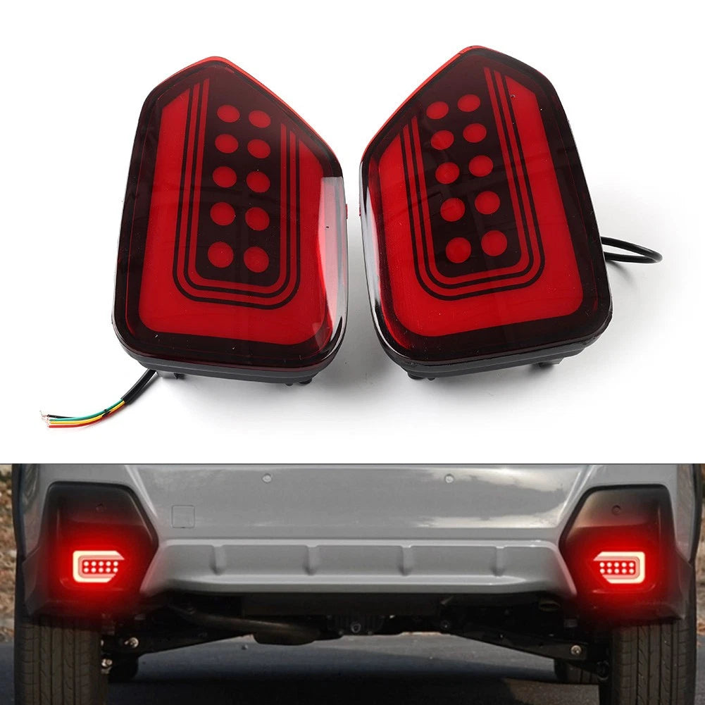 LED Rear Bumper DRL Turn Signal Brake Lamp for Subaru XV Outback (2013–2019)