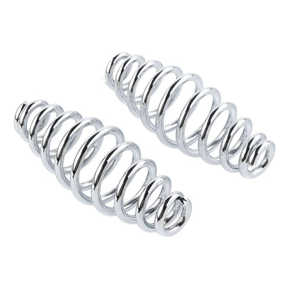 5" Chrome Barrel Solo Seat Springs for Harley Softail Bobber Chopper