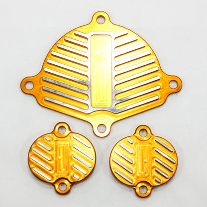 Gold CNC Engine Dress Up Kit for 140cc 150cc 160cc Pit Pro Trail Dirt Bike