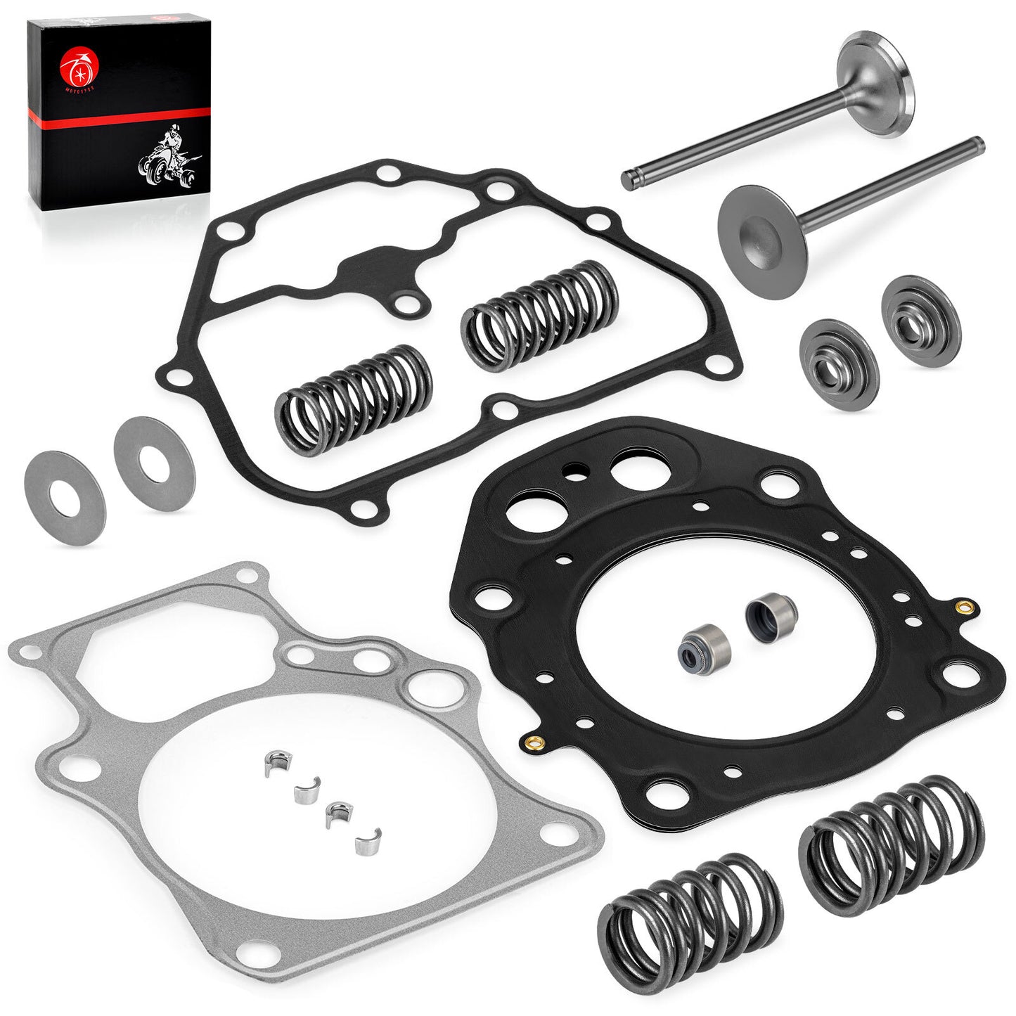 Cylinder Intake Exhaust Valve & Gasket for Honda Rancher 420 (2009–2024)