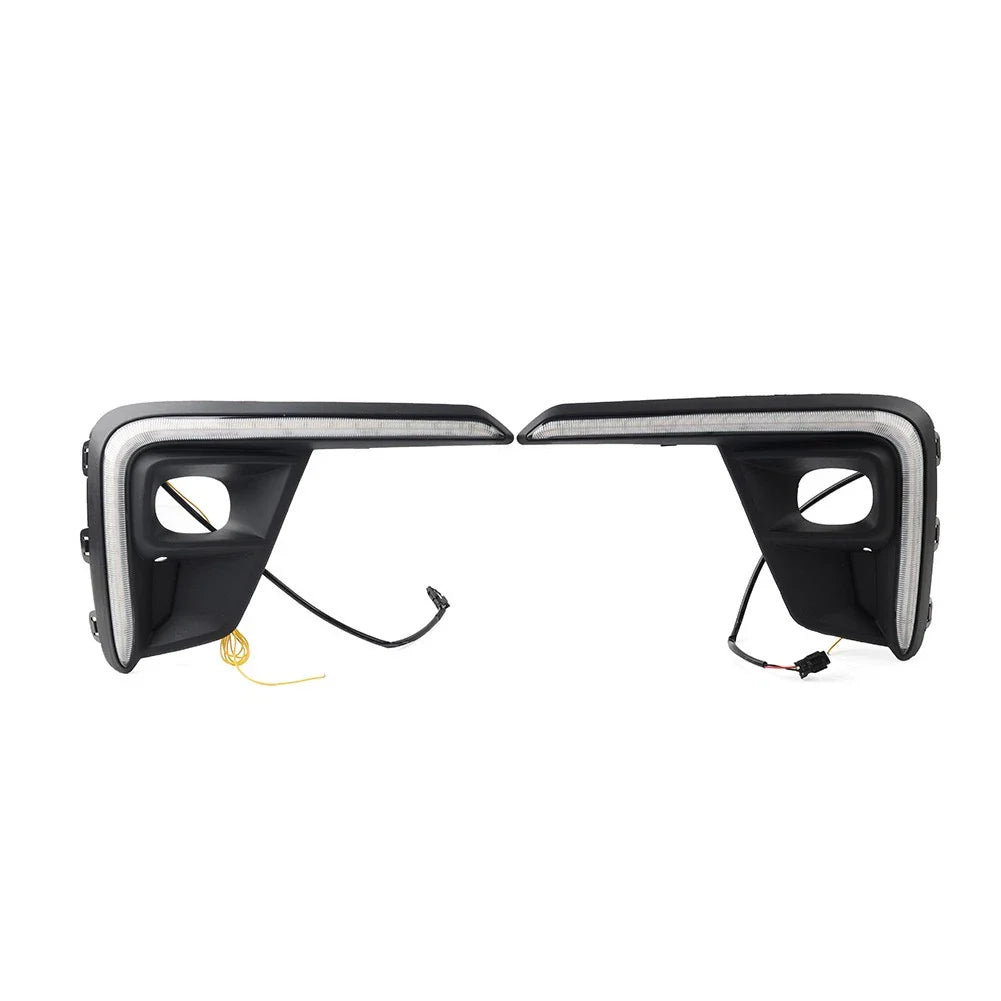 Black Fog Light Turn Signal Pair for Honda BR-V (2022-2023)