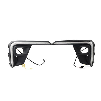 Black Fog Light Turn Signal Pair for Honda BR-V (2022-2023)