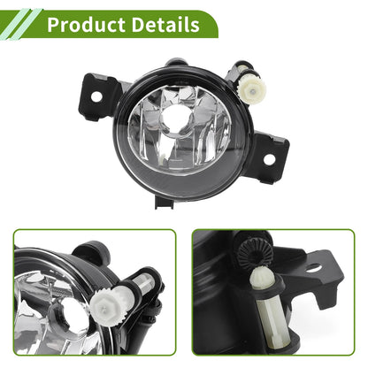 1 Pc Right Fog Light Grill for BMW X5 (2011–2013) No. 63177224644 Clear