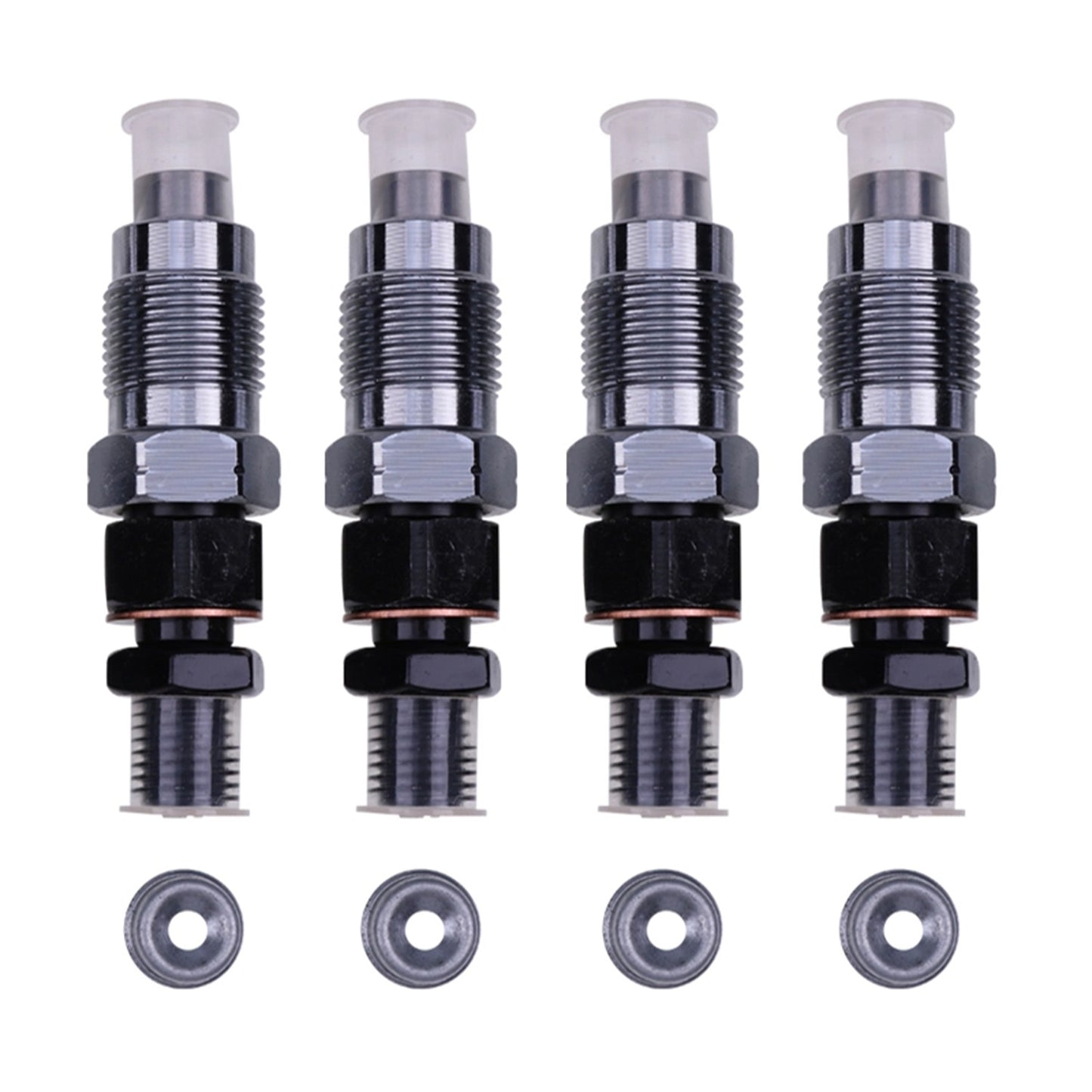 Set of 4 Fuel Injectors for Kubota L5740 L5040 L5240 (V2203 V2403)