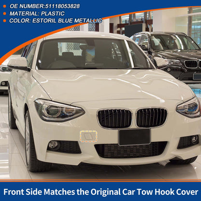 Tow Hook Cover for BMW (2012–2019) No. 51118053828 Estoril Blue Metallic