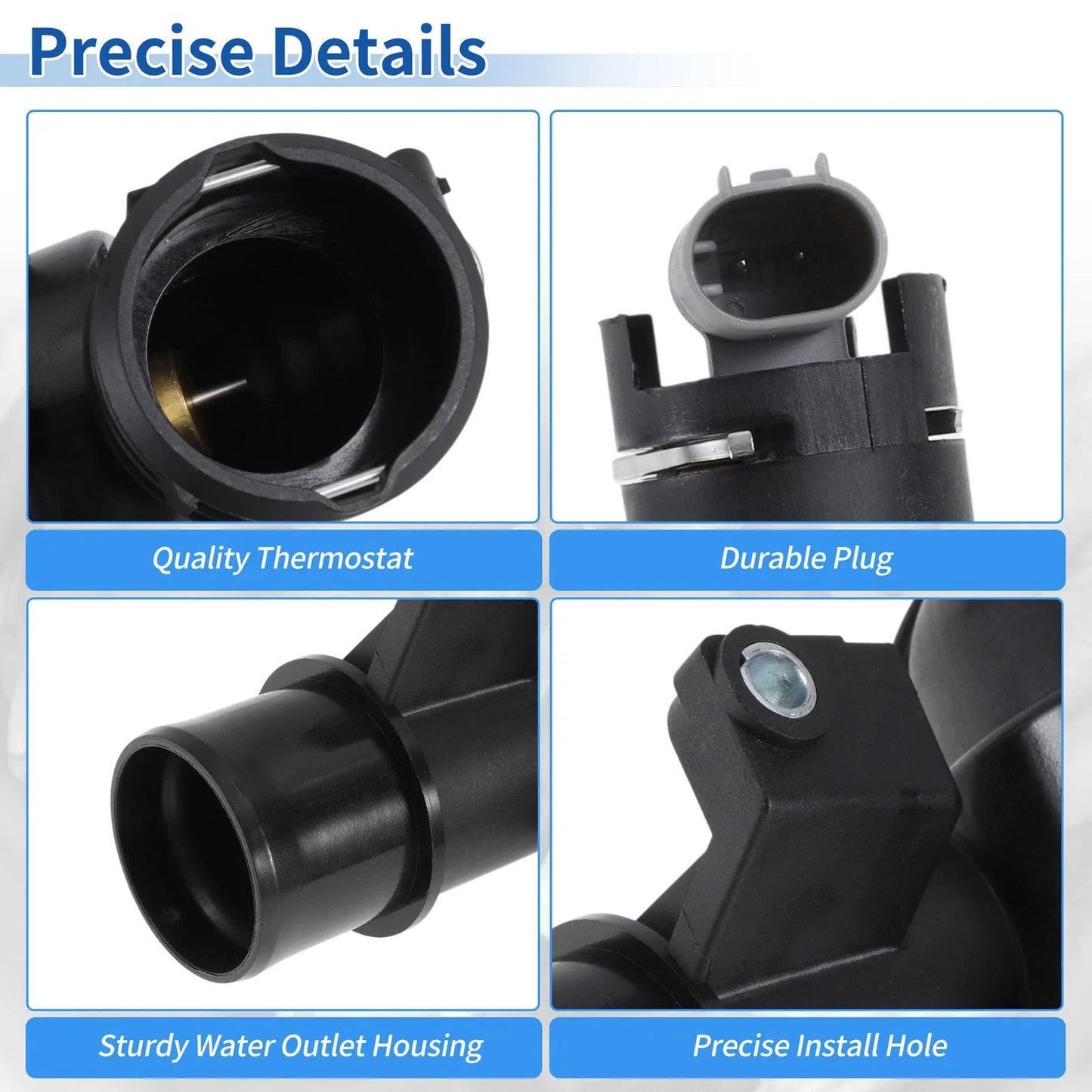 Engine Coolant Thermostat Housing for MERCEDES-BENZ E250 (2013-2016)