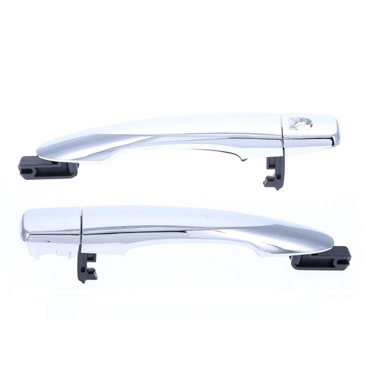 Door Handle Outer 4x Chrome for Nissan Qashqai (2014–2021)