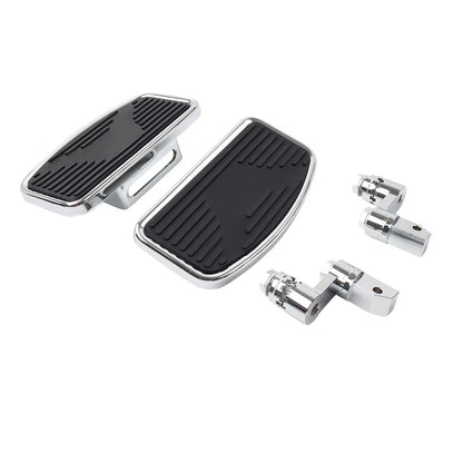 2 Rise Handlebar Riser Clamp Mount Chrome for Harley Sportster Softail