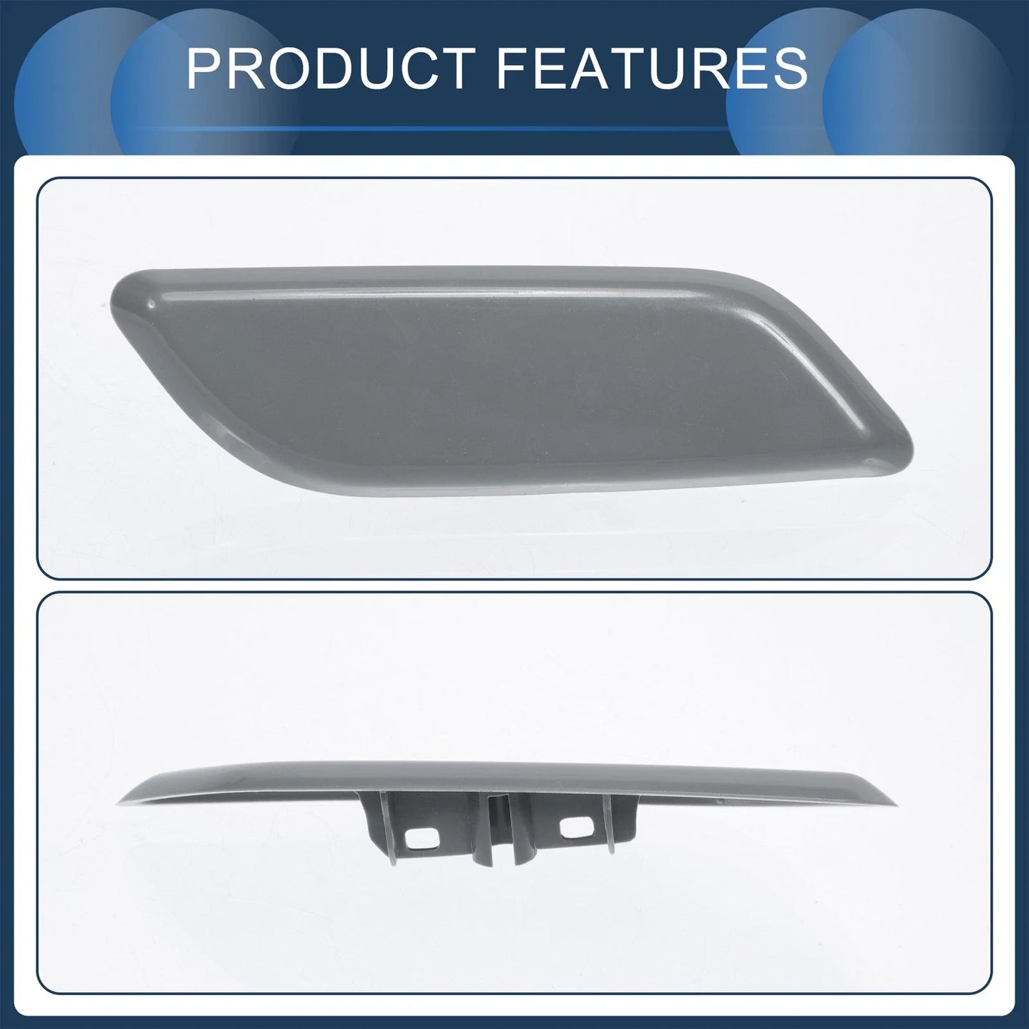 Front Right Washer Nozzle Cover for Honda Accord VIII 2011-2013 (1 x)