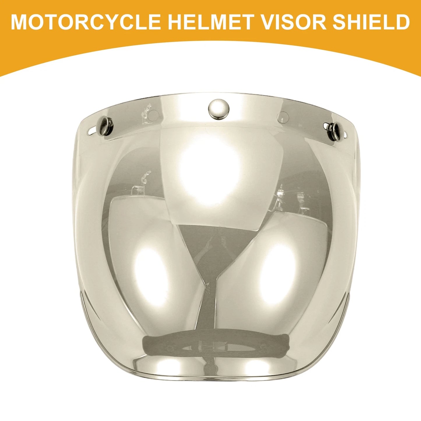 Universal Motorcycle Helmet Visor Shield - Anti-UV Light Green