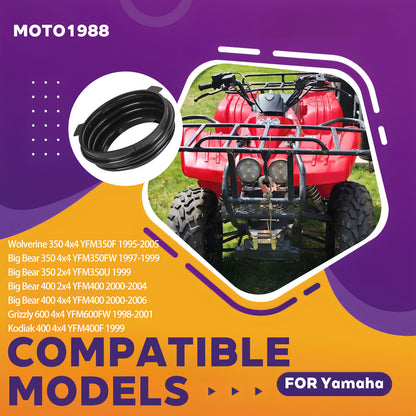 Swingarm Rubber Boot for Yamaha Wolverine Big Bear Grizzly Kodiak (1990–2023)