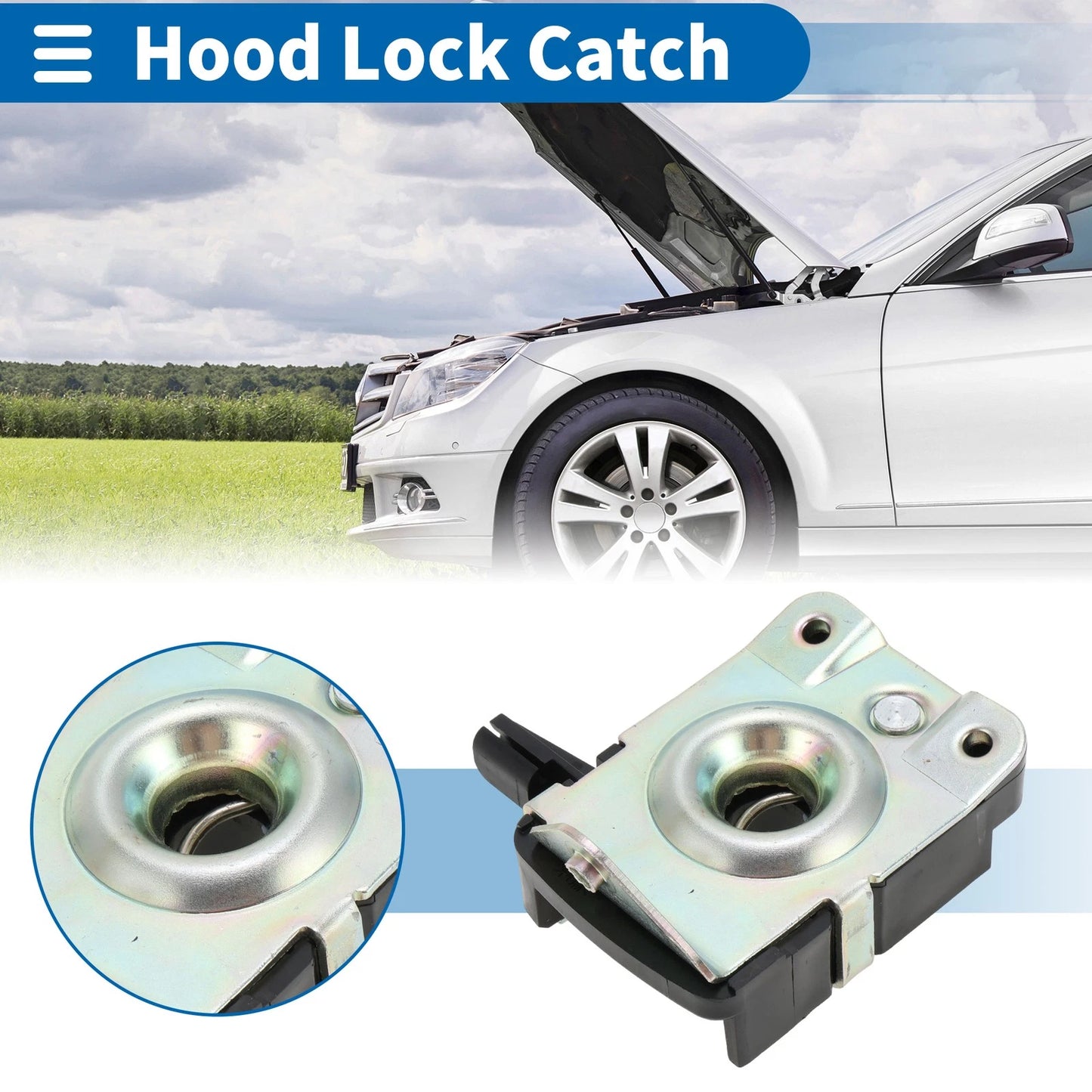 Hood Latch Assembly for BMW 318i (1992–1999) No. 51238122270