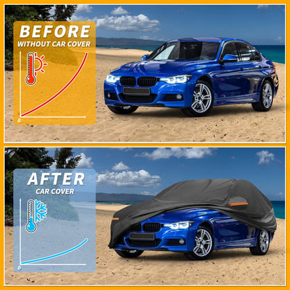 Car Cover Waterproof All Weather for BMW 1 Series Sedan (2012–2019)