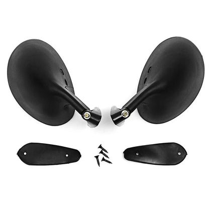 Matte Black California Classic Car Door Wing Rearview Side Mirrors