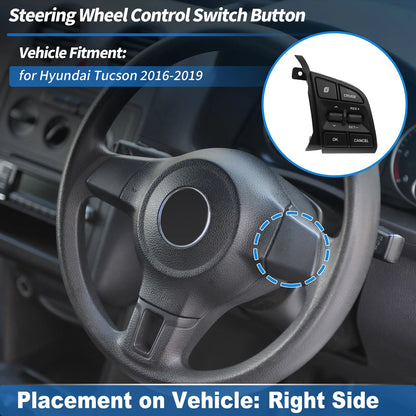 Cruise Control Rocker Switch Button for Hyundai Tucson (2016–2019)