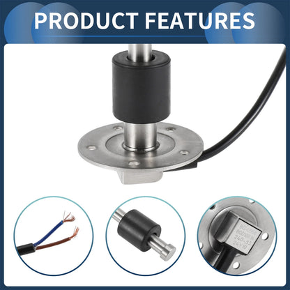Fuel Sending Unit and Gauge Kit 240-33 Ohm 950mm for Boat Car Truck