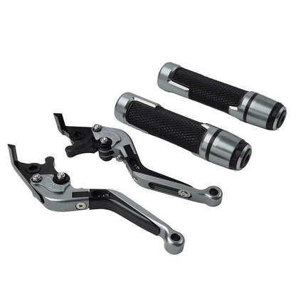 Adjustable Brake Clutch Lever Handlebar Grips for Kawasaki ZX6R ZX10R (2000–2023)