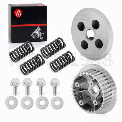 Clutch Center Inner Hub & Pressure Plate for Kawasaki KX80 KX85 KX100 (1998–2021)