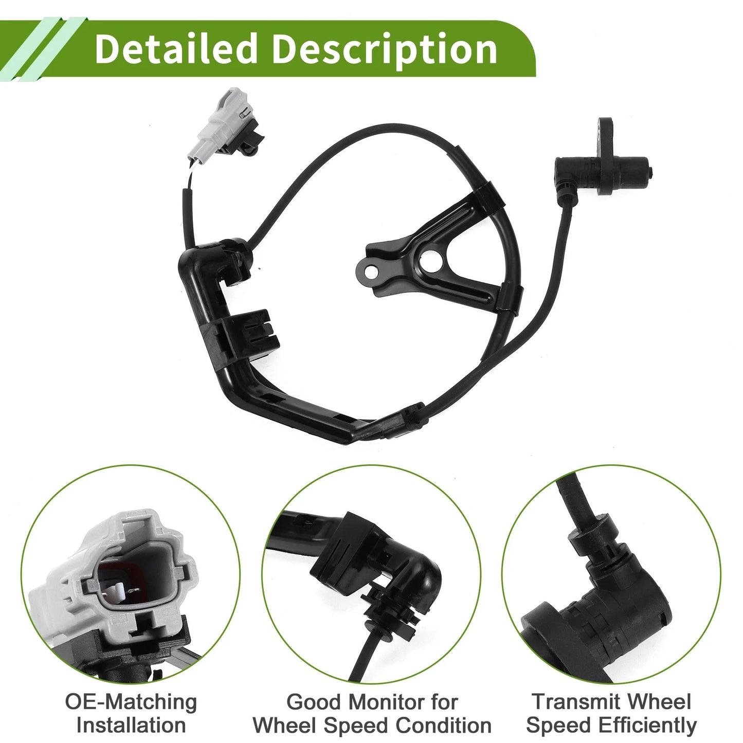 ABS Wheel Speed Sensor No. 8954302010 for Toyota Corolla (2003–2008)