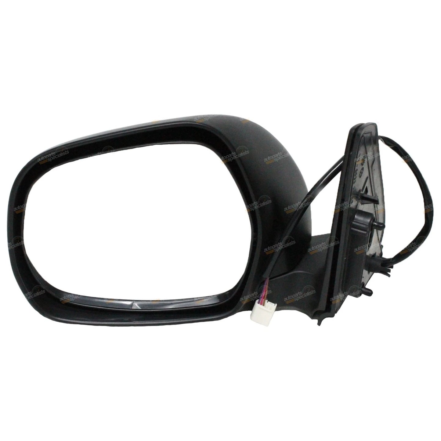 Set of 2 Black Electric Mirrors for Toyota Landcruiser Prado (2002–2009)