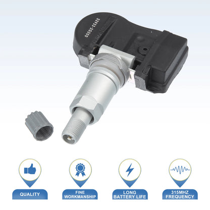 Set of 4 TPMS Sensors for Hyundai Accent (2006–2007) No. 529332G200