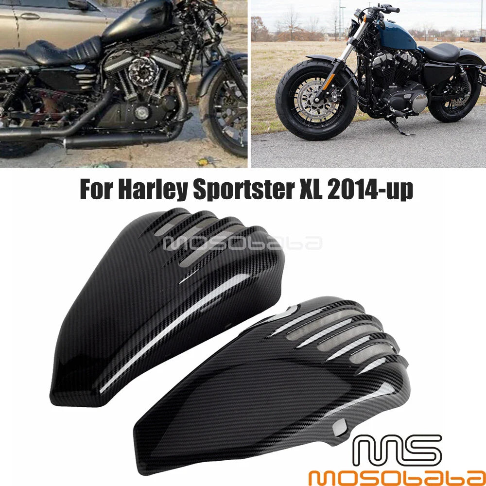 Motorcycle Battery Cover for Harley Davidson XL1200 XL883 (2014-2021)