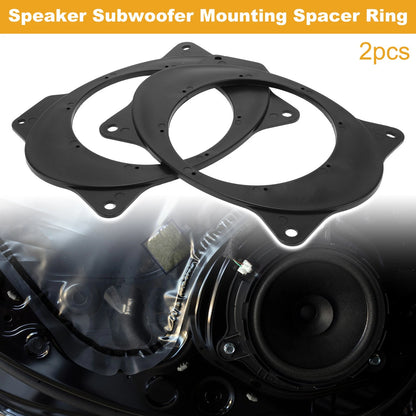 2X Speaker Spacer Ring Tweeter Adapter for Toyota Corolla (2007–2018)