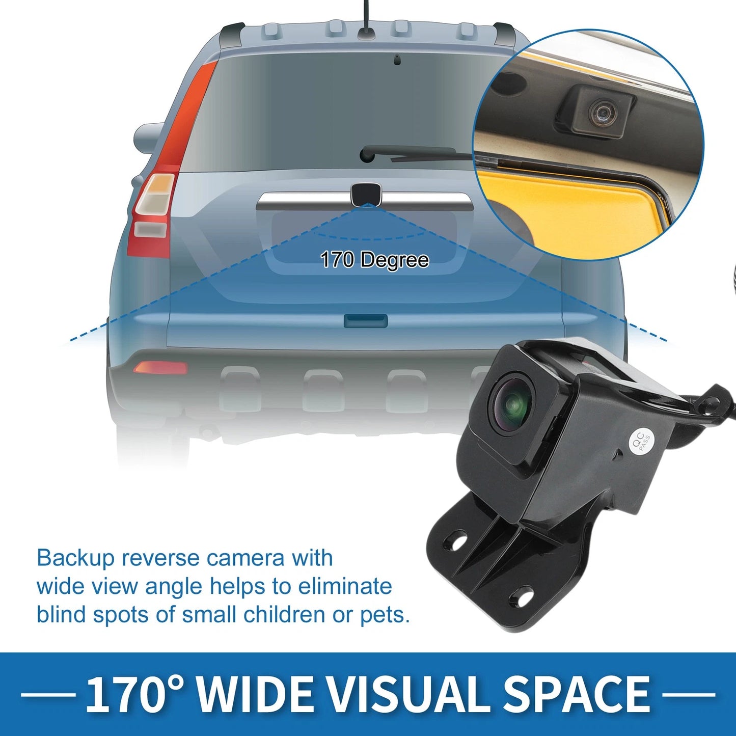 Rear View Park Assist Camera for Chevrolet Silverado, GMC Sierra (2010–2013)